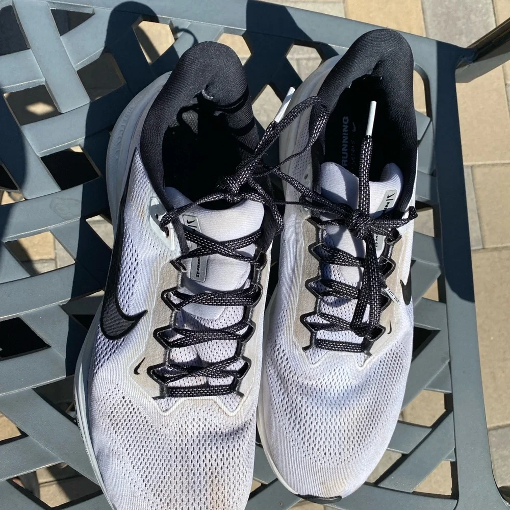Nike fd2722-105 pegasus 41 mens White Black Mens Size 11.5 - Picture 2 of 7